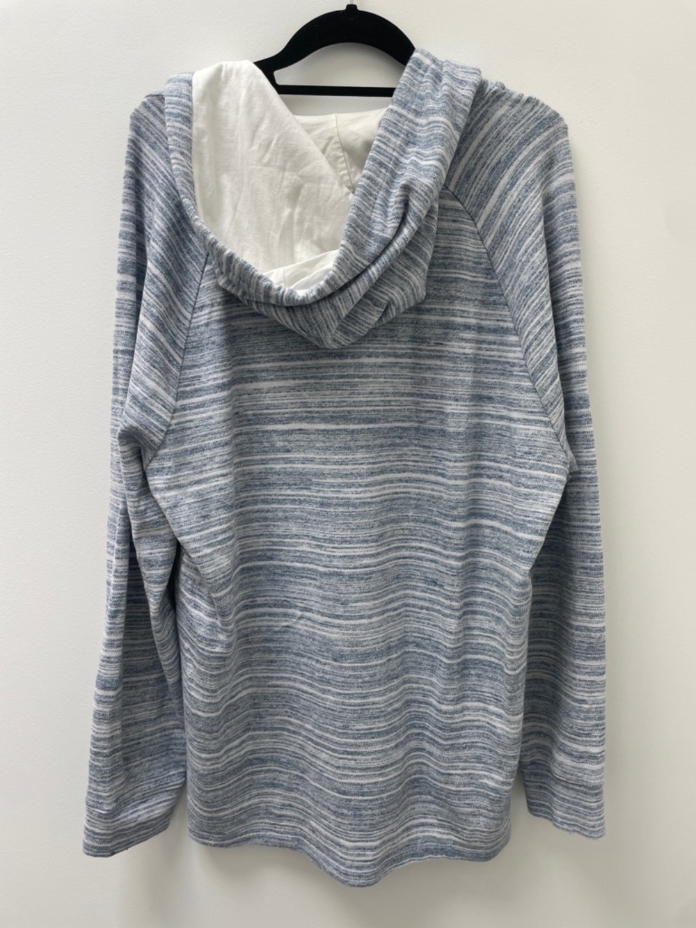 Vince Striped Pullover Henley Knit Hoodie MSRP $275 Size XL - Picture 6 of 8